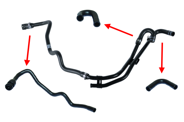 Маркуч за парно - IBR 14823 за FIAT, CITROEN, PEUGEOT